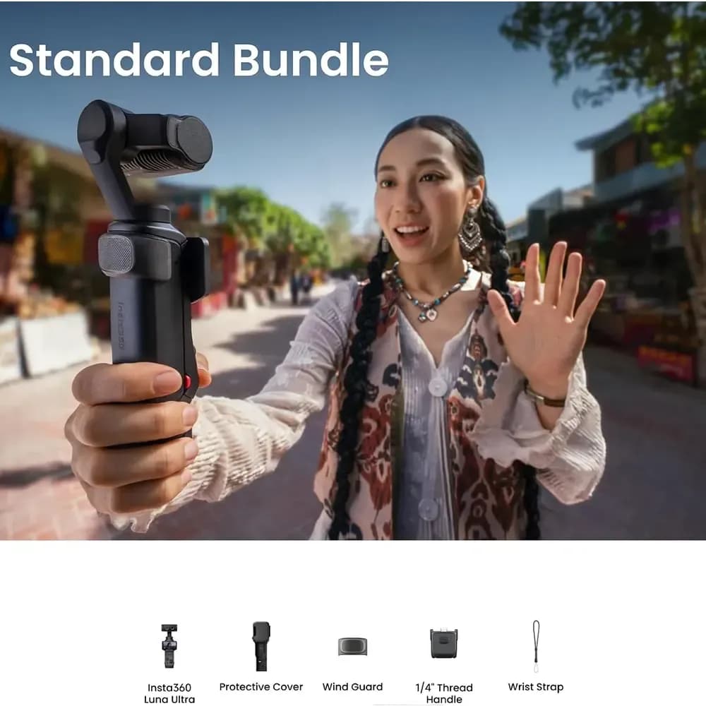 Insta360 Luna Ultra Standard Combo - Cosmic Black