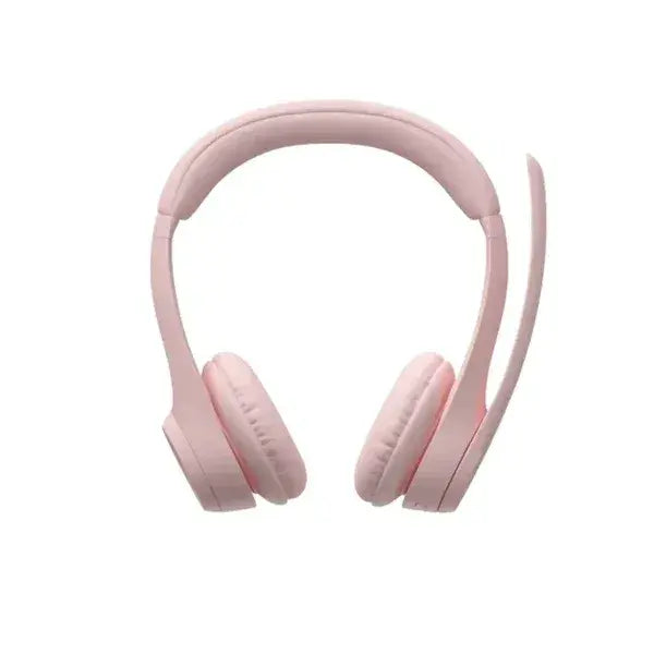 Logitech Zone 300 Rose Bluetooth Wireless Noise-Cancelling Headset (981-001412)