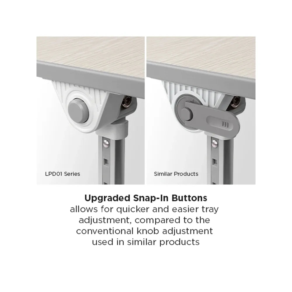 Lumi Compact Multi-Purpose Laptop Tray Desk LPD01-6