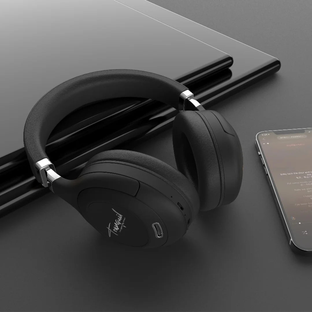 Pawa Tranquil ANC Wireless Headphone - Black