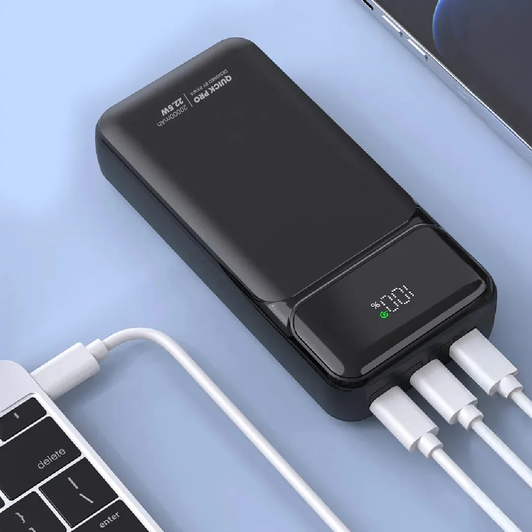 Pawa QuickPro P225 Fast Charging Powerbank with 20000mAh Capacity.