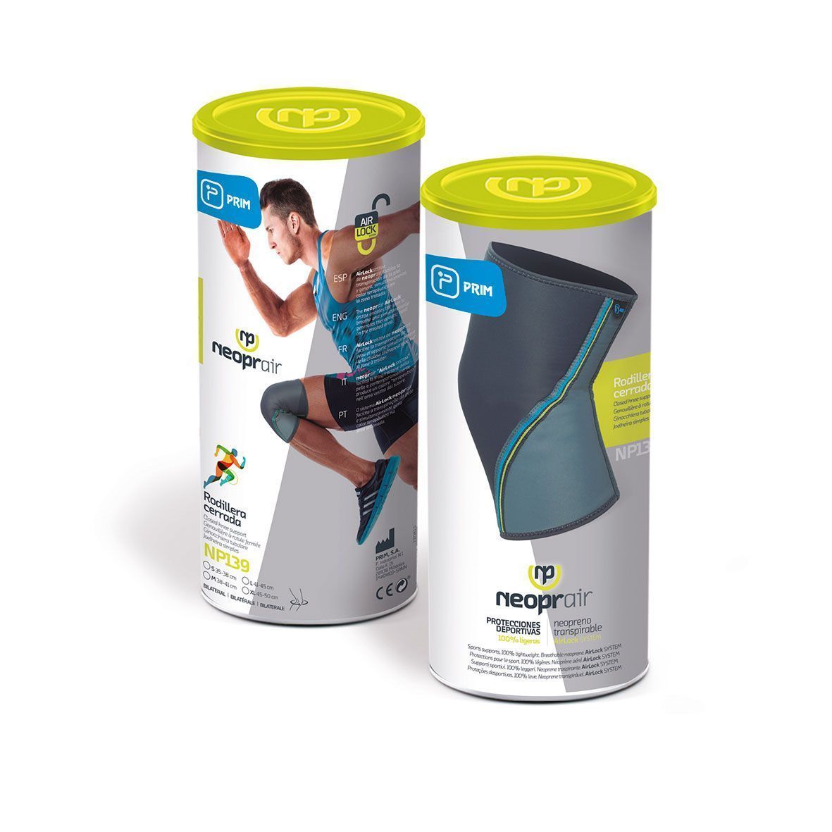 PRIM Neoprair Closed Knee Support,XL [NP139(736349)]