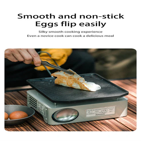 Naturehike Leyan Non Stick Aluminum Fry Pan - Black (S)