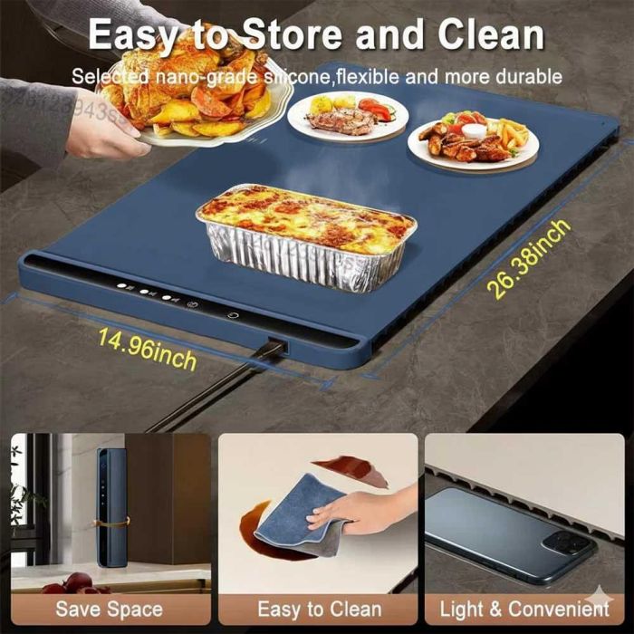 Electric Silicone Warming and Defrosting Mat 240W