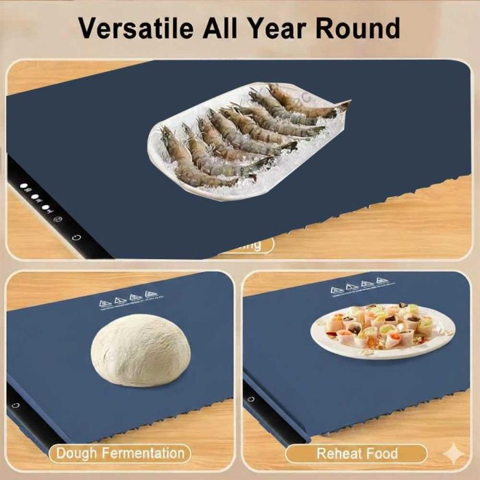 Electric Silicone Warming and Defrosting Mat 240W