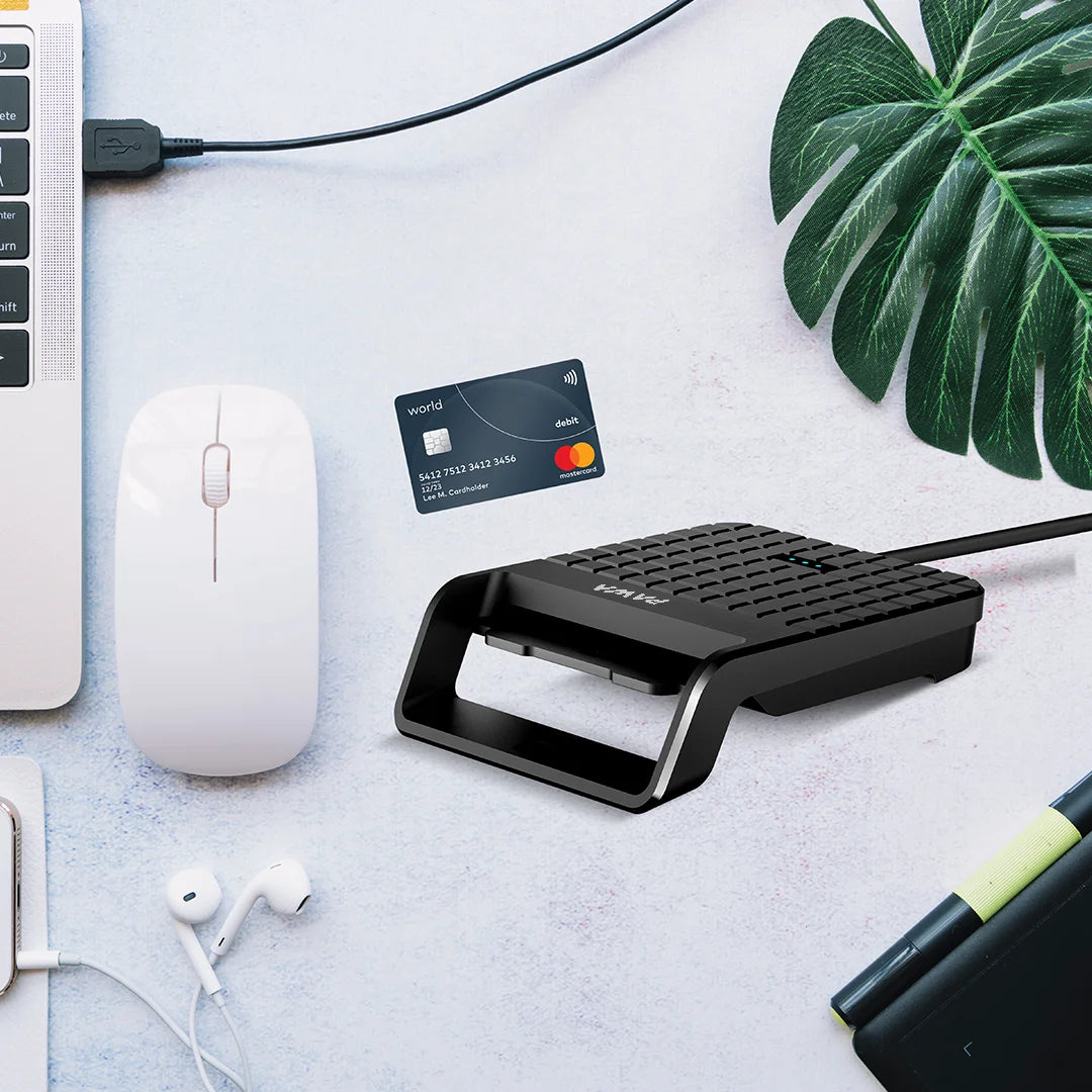 Pawa  Slim Single Slot Smart Card Reader