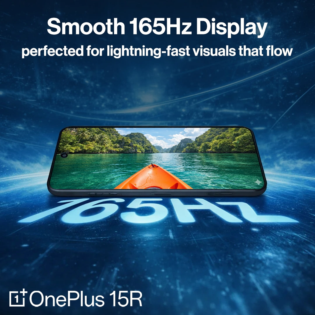 Pre-Order ONEPLUS 15R 512GB Charcoal Black