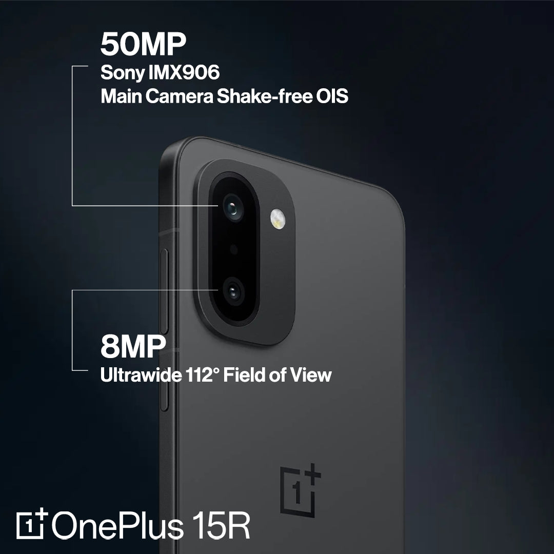 ONEPLUS 15R 512GB Charcoal Black – Future Store