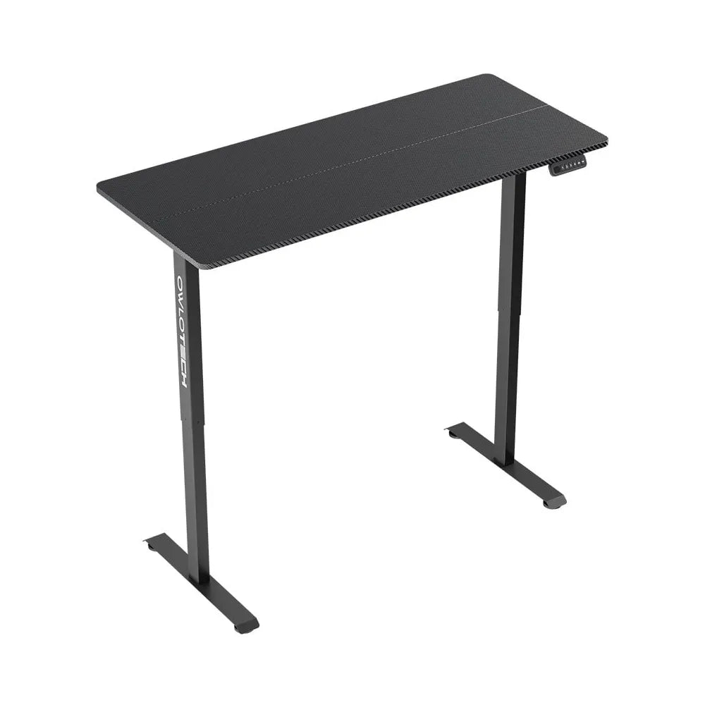Owlotech Manager Height Adjustable Desk With Motor 140X60Cm Black