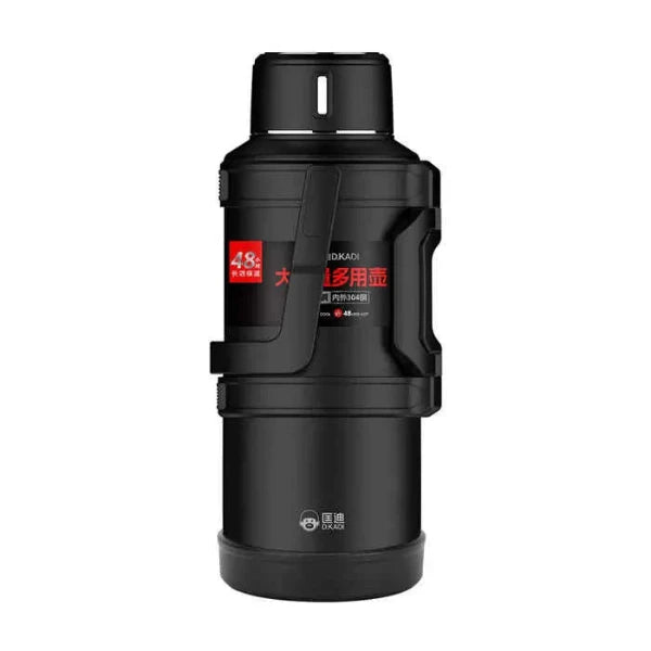 DKADI KD9058 Large Capacity Double Wall Vacumm Bottle-Black