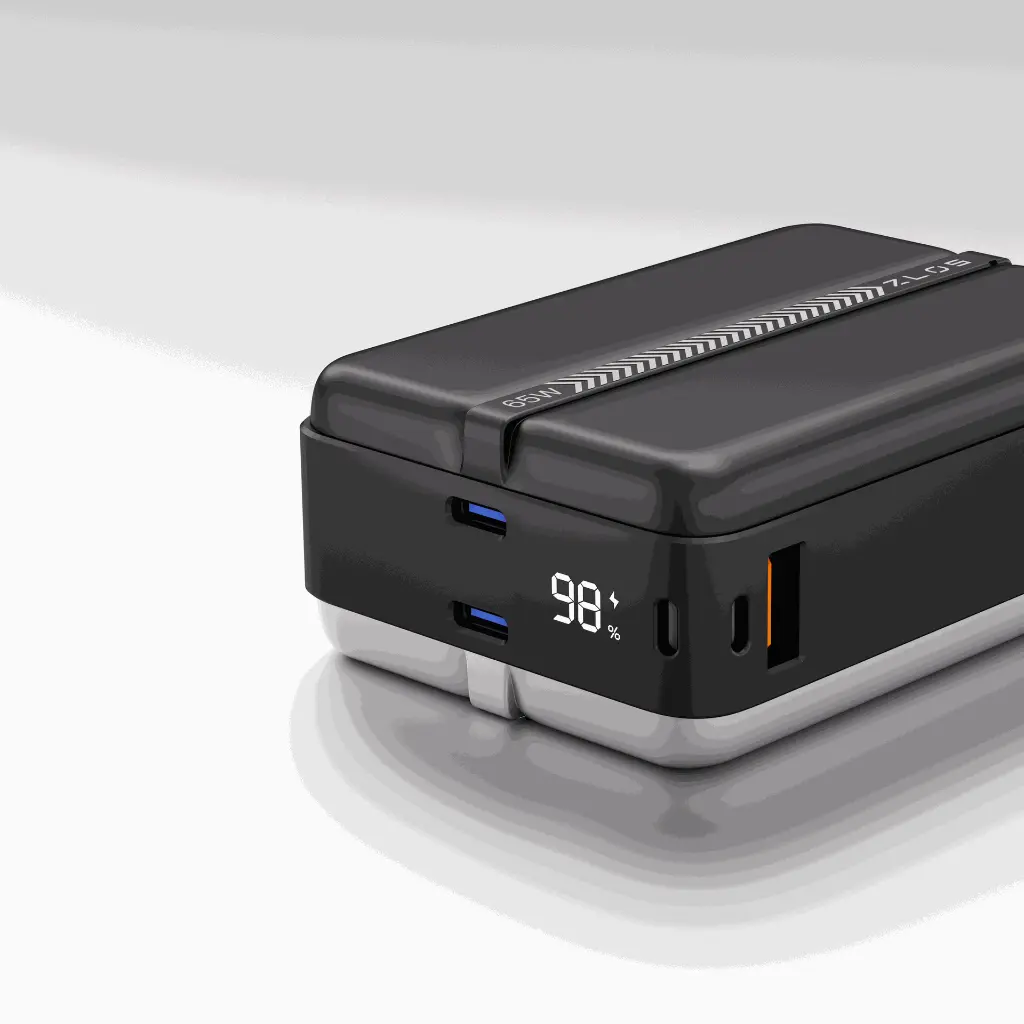 ZLOS MA20 20000mAh Power Bank 65W with Lanyard Integrated Cable