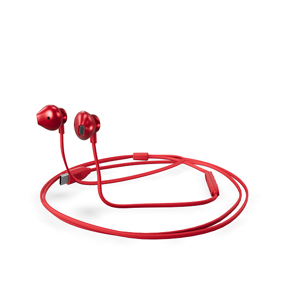 JBL Tune 305 Usb-C Wired In-Ear Earphones Red