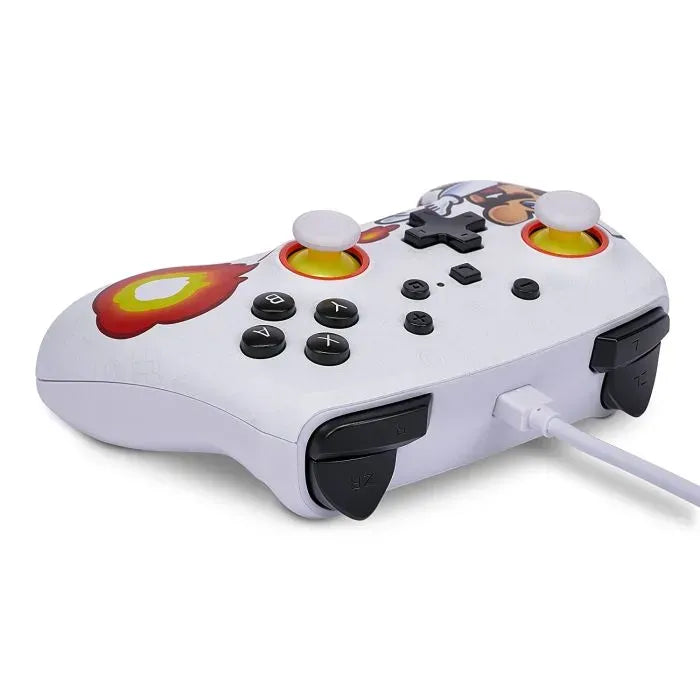 Powera Nintendo Switch Enhanced Wired Controller - Fireball Mario
