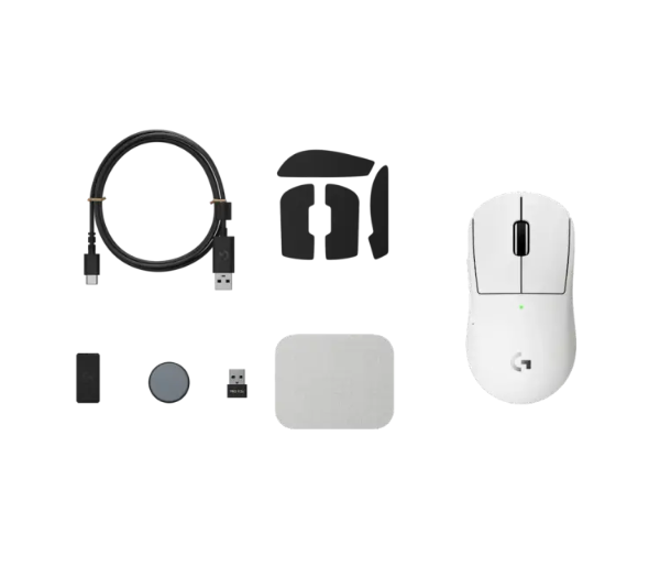 Logitech PRO X SUPERLIGHT 2c LIGHTSPEED Wireless Gaming Mouse - White