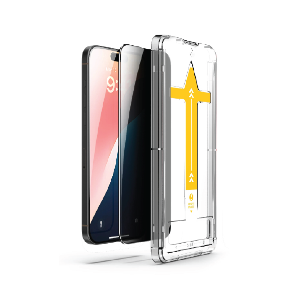 iEngage iPhone 16 Pro Tempered Glass Screen Protector with Applicator