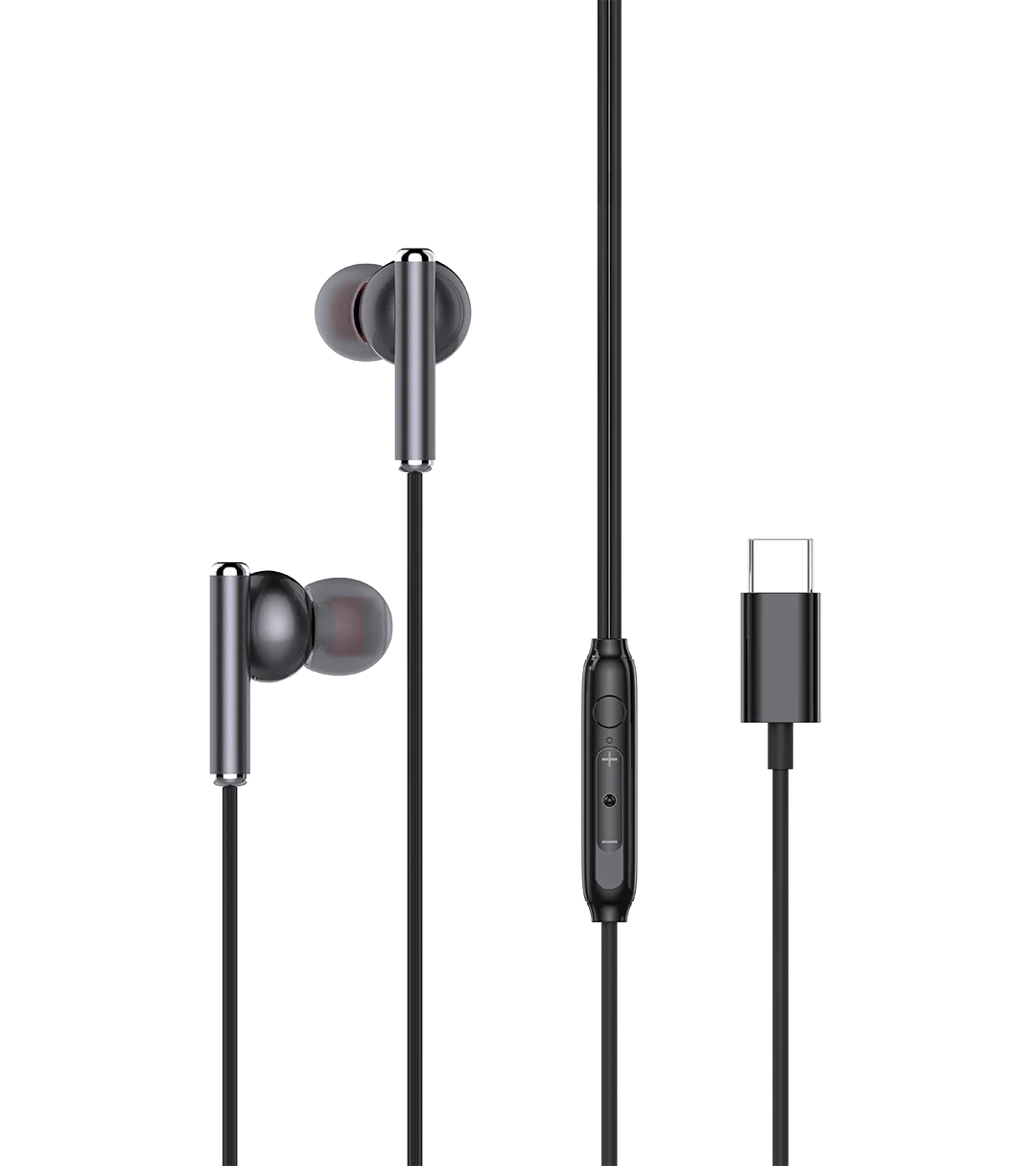 Pawa Chords in-ear Edition Wired Earphone With Type-C Connector-Black
