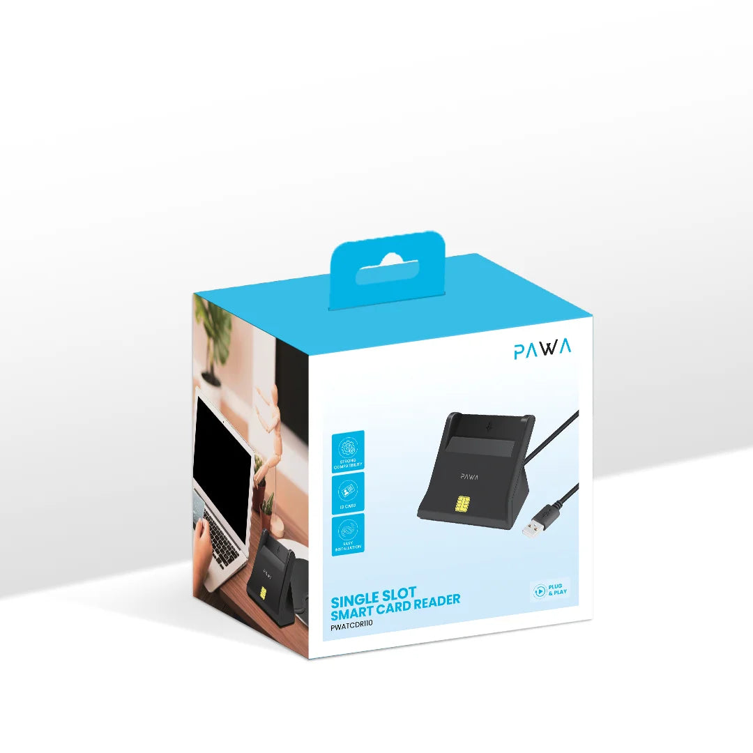 Pawa Single Slot Smart Card Reader