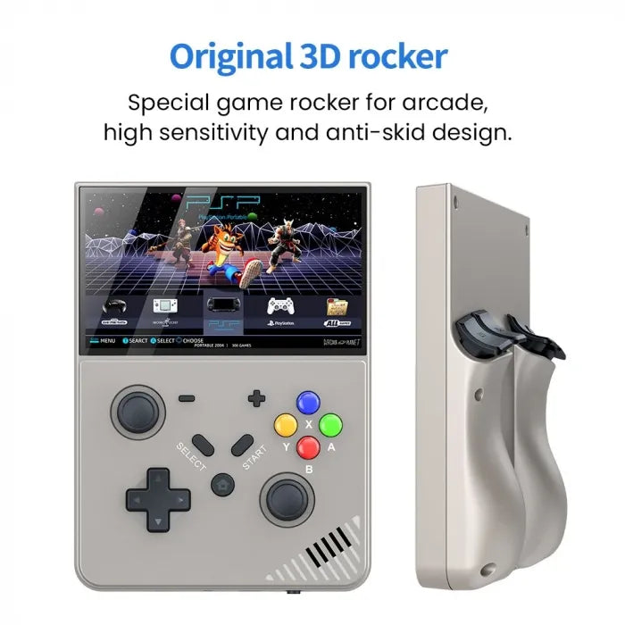 R43 Pro 4.3-inch LCD Screen Handheld Game Console 64GB - Grey