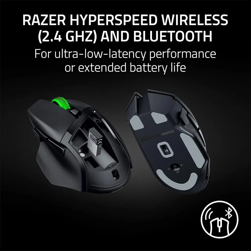 Razer Basilisk V3 X HyperSpeed Wireless Bluetooth Gaming Mouse