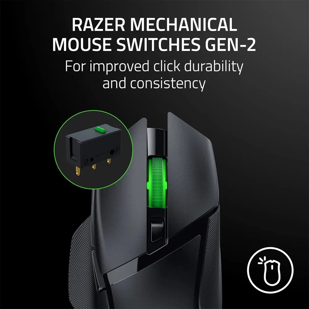 Razer Basilisk V3 X HyperSpeed Wireless Bluetooth Gaming Mouse