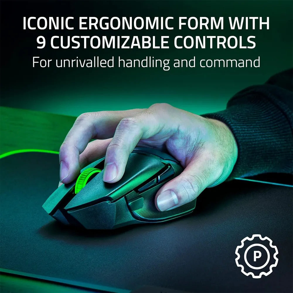 Razer Basilisk V3 X HyperSpeed Wireless Bluetooth Gaming Mouse