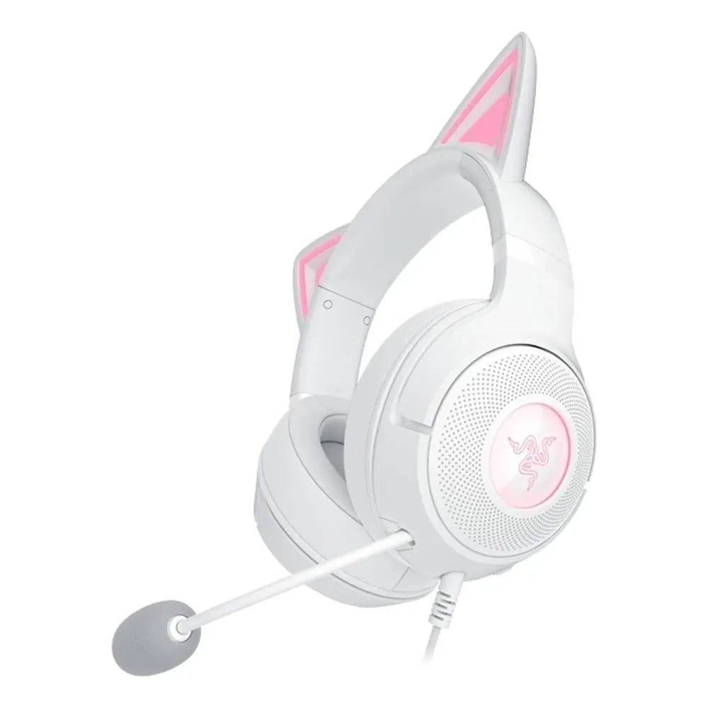 Razer Kraken Kitty V2 Wired Chroma Headset - White