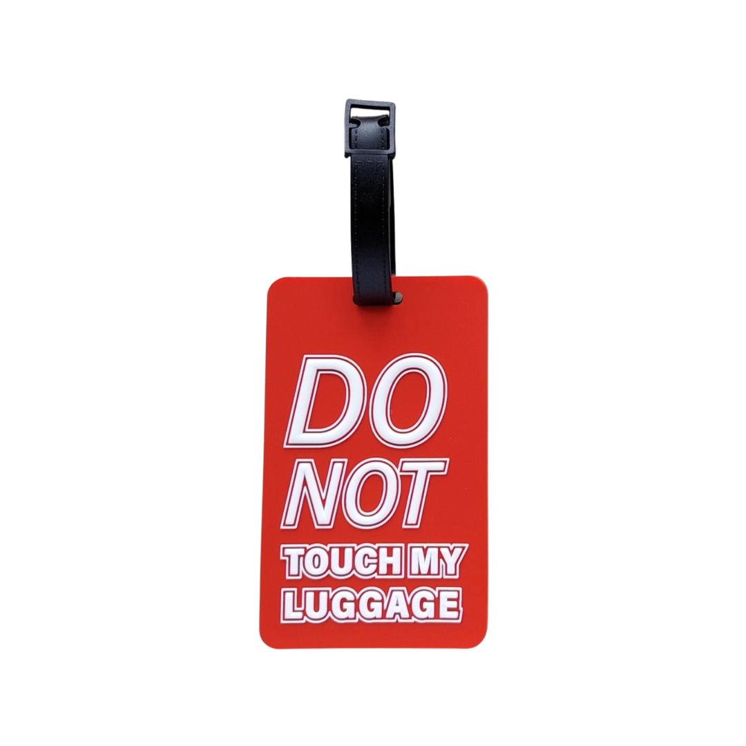 Travelest - Not your bag Luggage Tag - Red