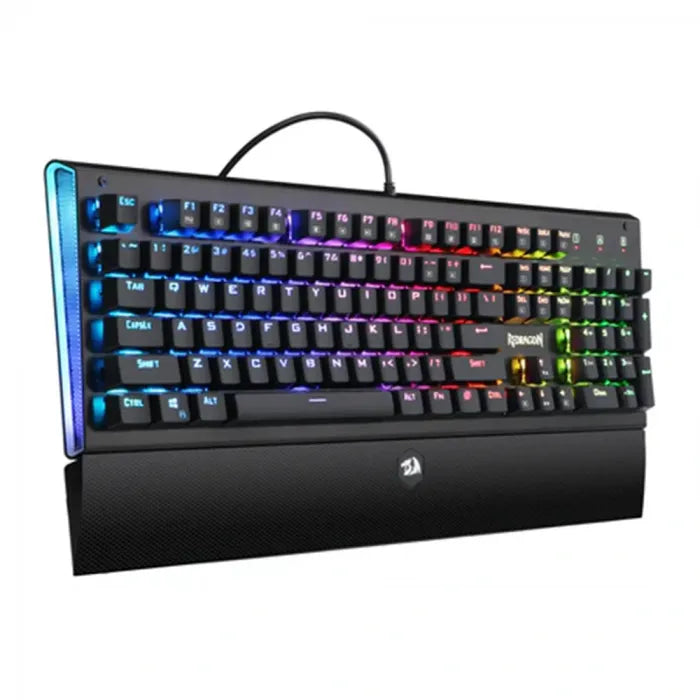 Redragon Devarajas FullSize Hot-Swappable RGB Mechanical Keyboard Dust-Proof Brown