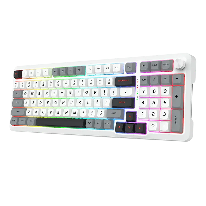 Redragon BraGI Pro 3modes Connections Gasket Mounted Mechanical Keyboard