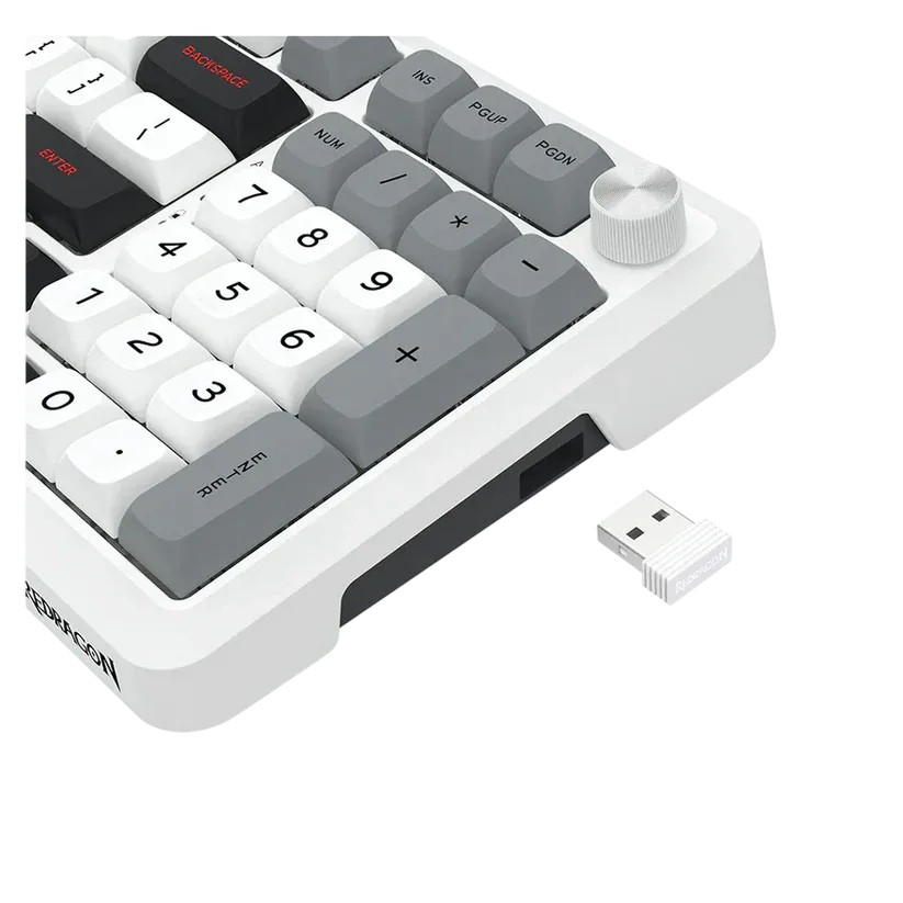 Redragon BraGI Pro 3modes Connections Gasket Mounted Mechanical Keyboard