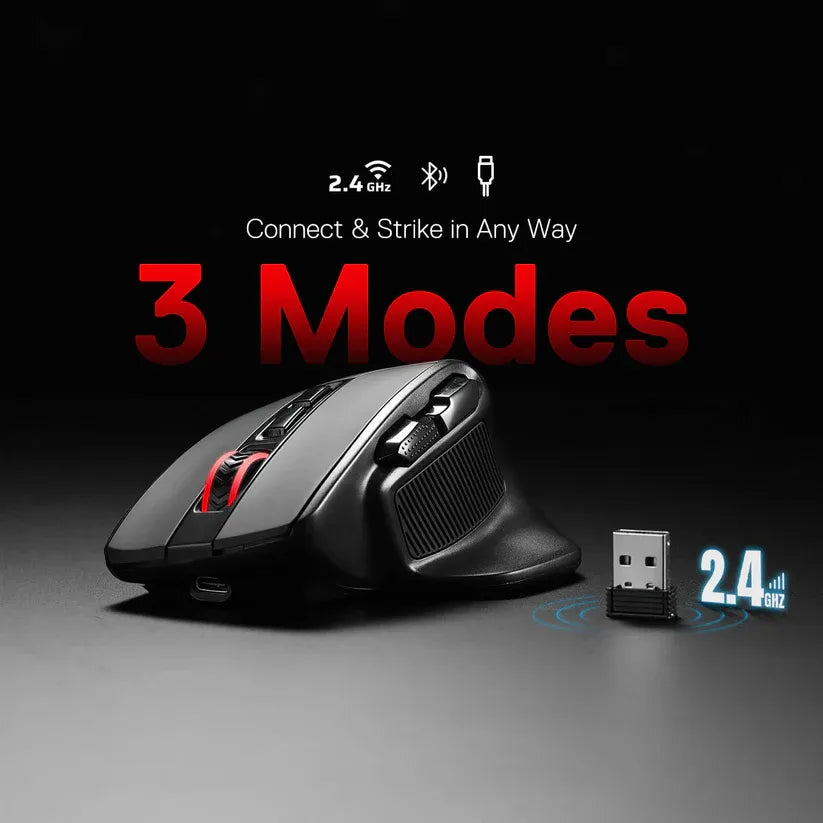 Redragon BULLSEYE M806 PRO Tri-Mode Gaming Mouse