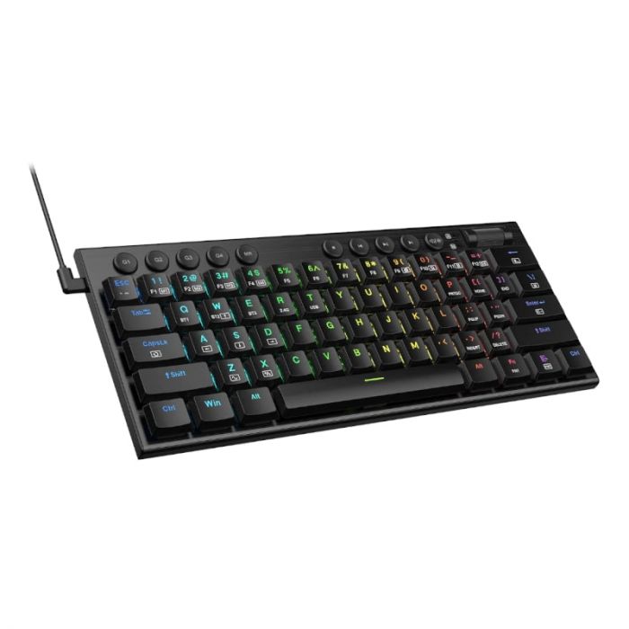 Redragon Noctis Mini Pro 61Key Wireless Bluetooth Red Switch Rgb Low Profile