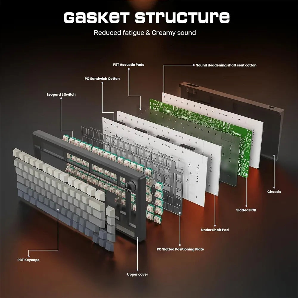 Redragon K732Sp-Rgb-Pro 3 Modes Connection Aluminum Alloy Body Mechanical Keyboard