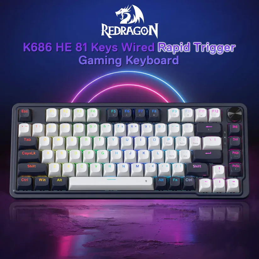 Redragon UCAL K673 HE Rapid Trigger Gaming Keyboard