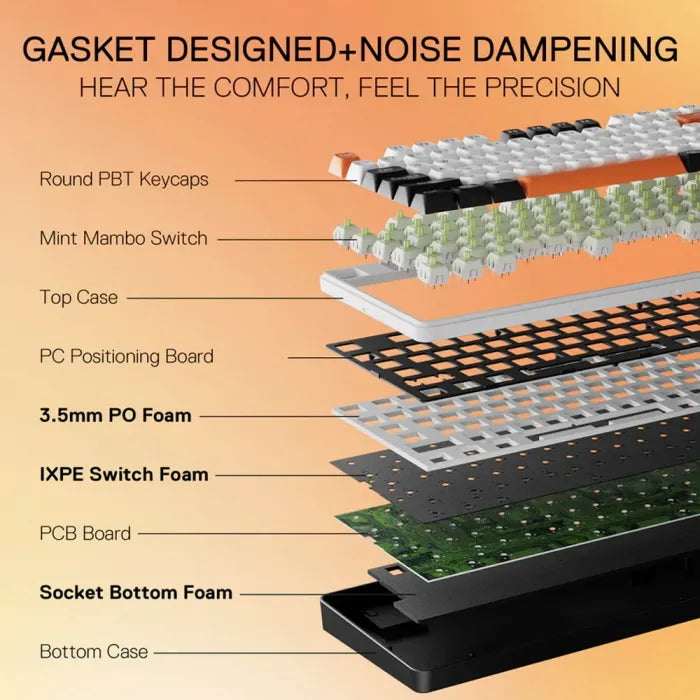 Redragon Wyvren Pro K689 3 Modes Connection With Backlighting Gaming Keyboard