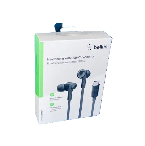 Belkin Headphone With Usb-C Connector Black(745883775514) G3H0002Btblk