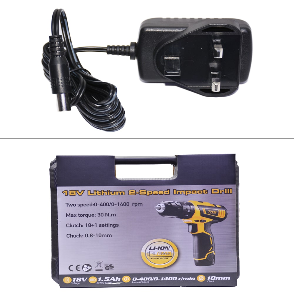 Tmg 18V Lithium 2-Speed Impact Drill