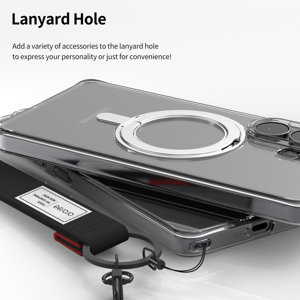 Araree Duple Magsafe Stand Case For Samsung Galaxy S26 Ultra -Clear