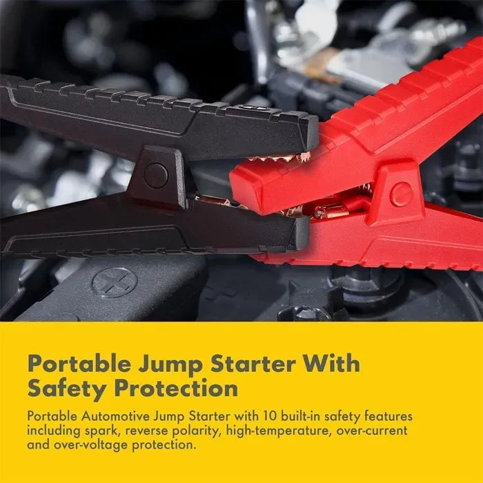 Shell SH916WC 1200A Jump Starter 12V with Wireless Charging & USB