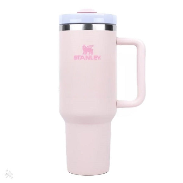 Stanley Quencher Tumbler 40 Oz Light Pink-Frost Lid-(Global Variant)