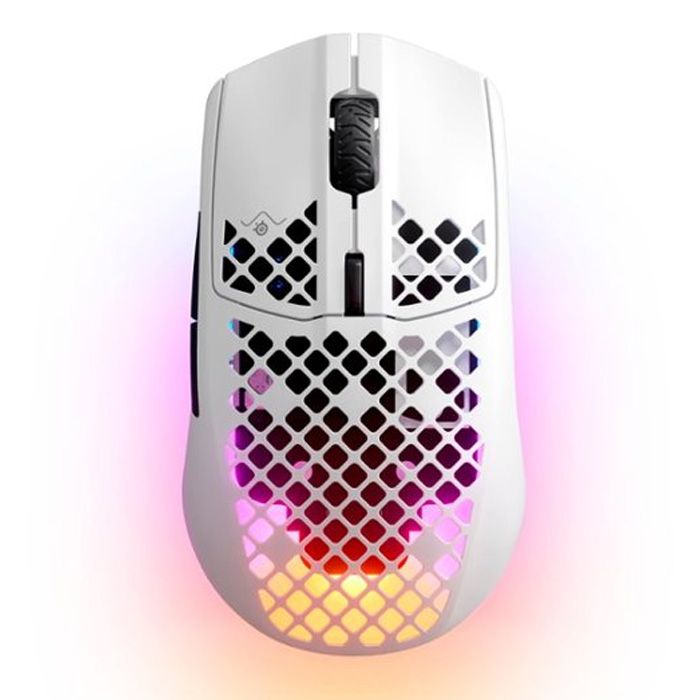 Steelseries - Aerox 3 2022 Edition Wireless Gaming Mouse /Ultra Lightweight- Snow White
