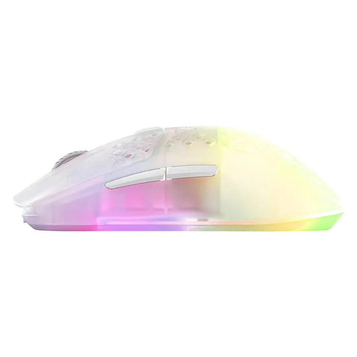 Steelseries Aerox 3 (2022) Ultra Lightweight Rgb Wireless Gaming Mouse - Ghost