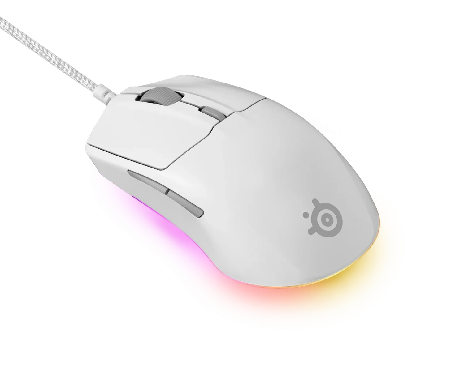 Steelseries Rival 3 Gen 2 Wired Gaming Mouse - White Us
