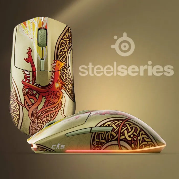 Steelseries Wireless Gaming Mouse Cs2 Dragon Lore Edition