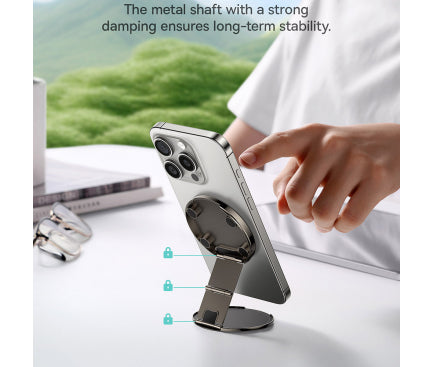 Baseus PrimeTrip VX1 Versatile Travel Magnetic Phone Holder Round - Cosmic Black