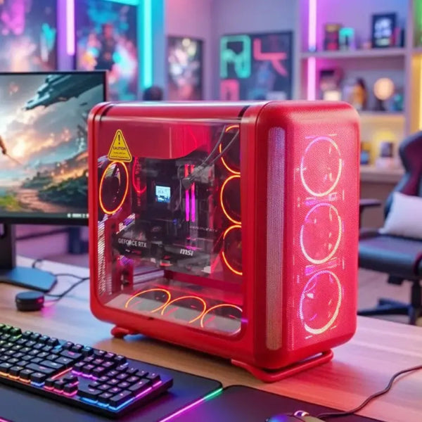 HYTE X50 Gaming PC – Ryzen 7 9800X3D | RTX 5070 Ti 16GB | 32GB RAM | 1TB SSD
