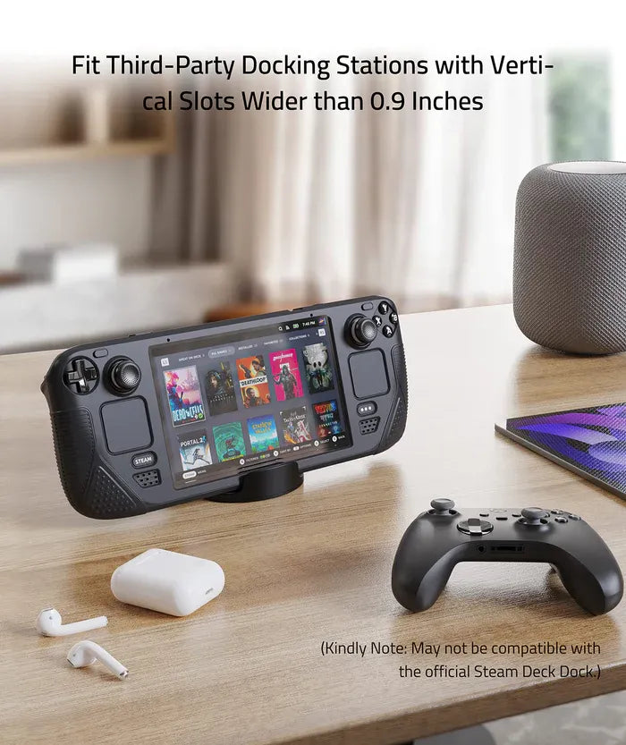 Syntech Silicone Protective Case For Steam Deck - Gray