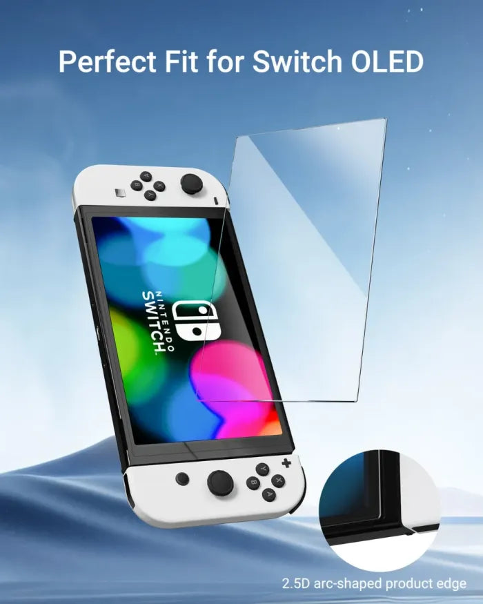 Syntech Tempered Glass Screen Protector For Switch Oled
