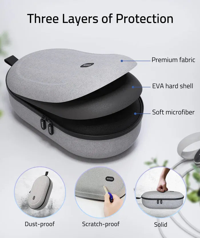 Yntech Vr Hard Carrying Case Large Verion - Grey