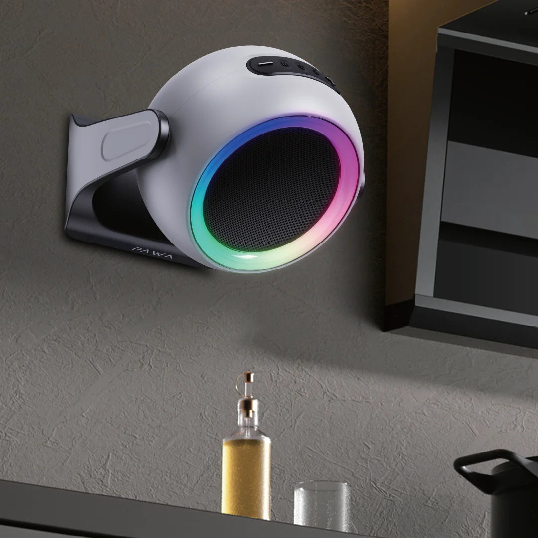 Pawa Aria Wall & Desktop Speaker with RGB Light.